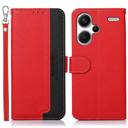 KHAZNEH For Xiaomi Redmi Note 13 Pro+ 5G RFID Blocking Cell Phone Cases Leather Cover
