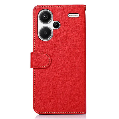 KHAZNEH For Xiaomi Redmi Note 13 Pro+ 5G RFID Blocking Cell Phone Cases Leather Cover