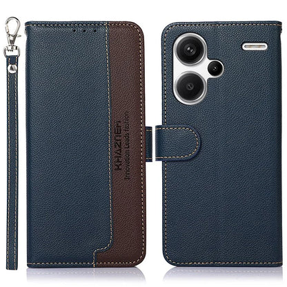 KHAZNEH For Xiaomi Redmi Note 13 Pro+ 5G RFID Blocking Cell Phone Cases Leather Cover