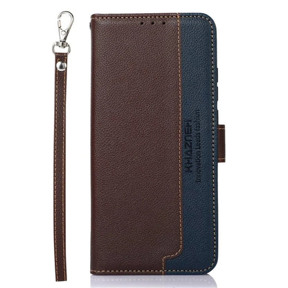 KHAZNEH For Xiaomi Redmi Note 13 Pro+ 5G RFID Blocking Cell Phone Cases Leather Cover