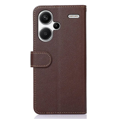 KHAZNEH For Xiaomi Redmi Note 13 Pro+ 5G RFID Blocking Cell Phone Cases Leather Cover