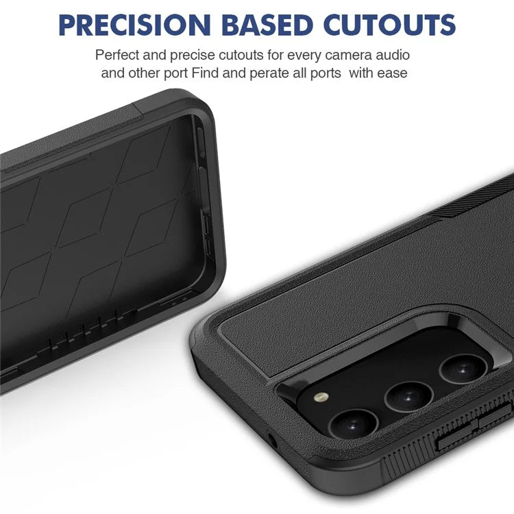 For Samsung Galaxy S23 Cell Phone Case PC+TPU Shock-absorbing Back Cover