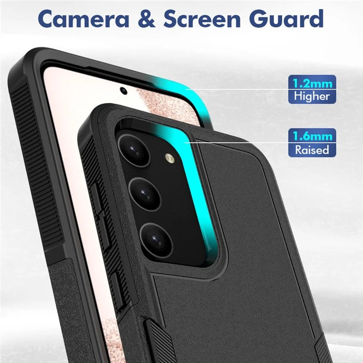 For Samsung Galaxy S23 Cell Phone Case PC+TPU Shock-absorbing Back Cover