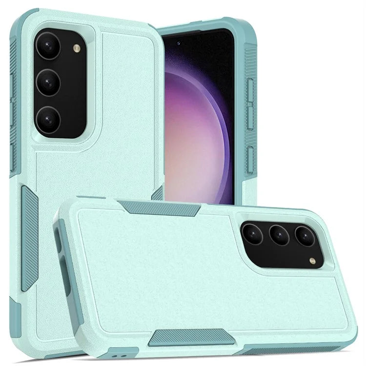 For Samsung Galaxy S23 Cell Phone Case PC+TPU Shock-absorbing Back Cover