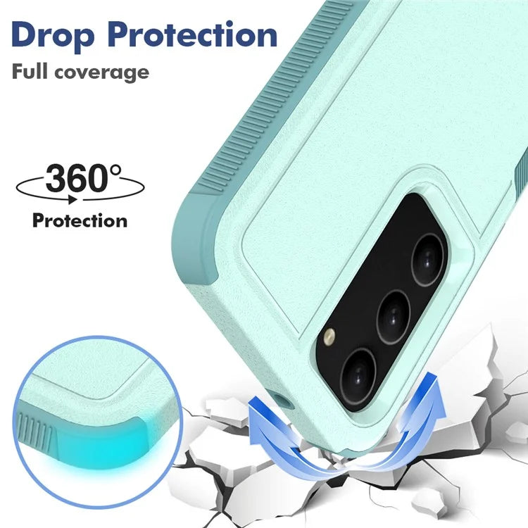 For Samsung Galaxy S23 Cell Phone Case PC+TPU Shock-absorbing Back Cover