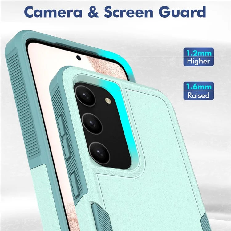 For Samsung Galaxy S23 Cell Phone Case PC+TPU Shock-absorbing Back Cover