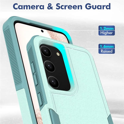 For Samsung Galaxy S23 Cell Phone Case PC+TPU Shock-absorbing Back Cover
