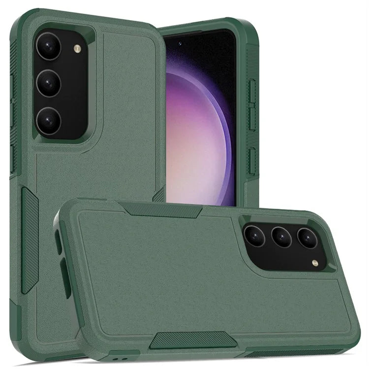 For Samsung Galaxy S23 Cell Phone Case PC+TPU Shock-absorbing Back Cover