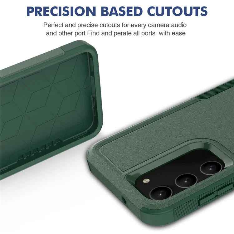 For Samsung Galaxy S23 Cell Phone Case PC+TPU Shock-absorbing Back Cover