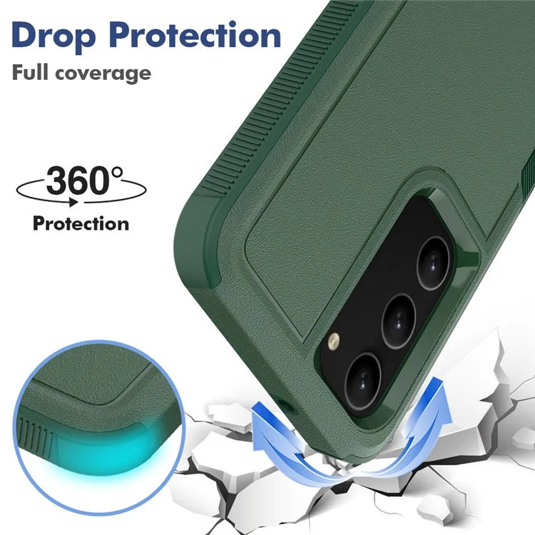 For Samsung Galaxy S23 Cell Phone Case PC+TPU Shock-absorbing Back Cover