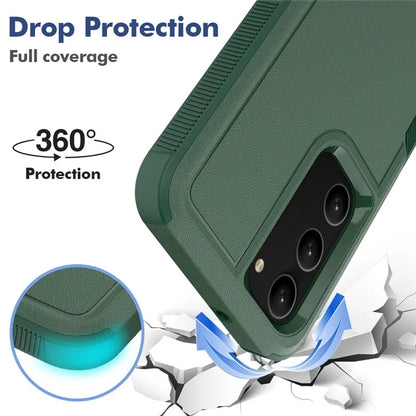 For Samsung Galaxy S23 Cell Phone Case PC+TPU Shock-absorbing Back Cover