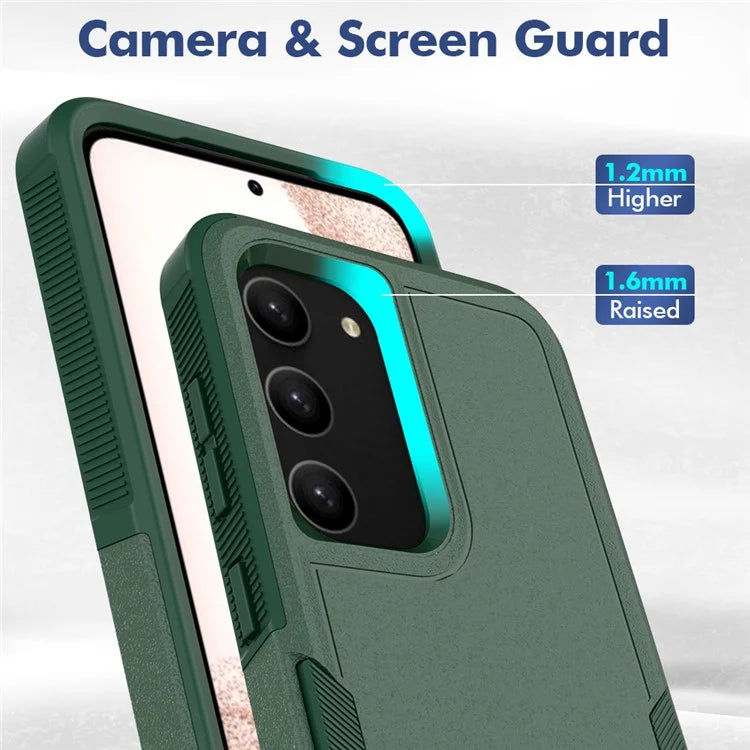 For Samsung Galaxy S23 Cell Phone Case PC+TPU Shock-absorbing Back Cover