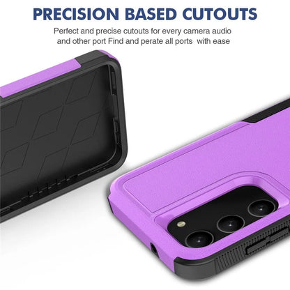 For Samsung Galaxy S23 Cell Phone Case PC+TPU Shock-absorbing Back Cover