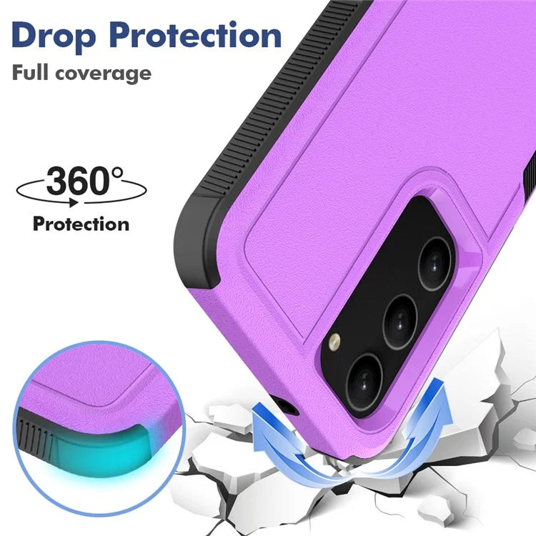 For Samsung Galaxy S23 Cell Phone Case PC+TPU Shock-absorbing Back Cover