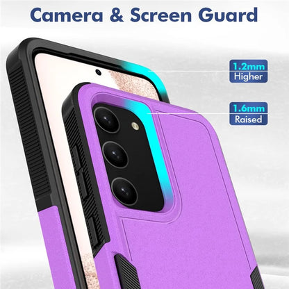 For Samsung Galaxy S23 Cell Phone Case PC+TPU Shock-absorbing Back Cover
