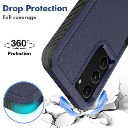 For Samsung Galaxy S23 Cell Phone Case PC+TPU Shock-absorbing Back Cover