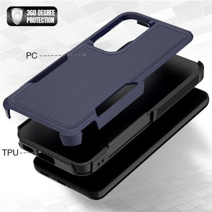 For Samsung Galaxy S23 Cell Phone Case PC+TPU Shock-absorbing Back Cover