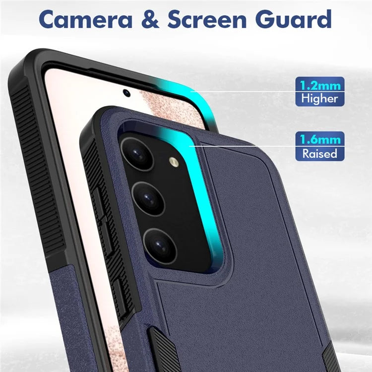 For Samsung Galaxy S23 Cell Phone Case PC+TPU Shock-absorbing Back Cover