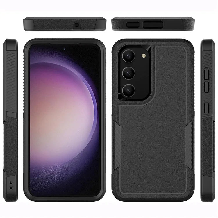 For Samsung Galaxy S23 Cell Phone Case PC+TPU Shock-absorbing Back Cover