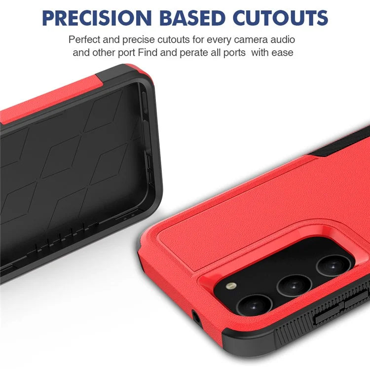 For Samsung Galaxy S23 Cell Phone Case PC+TPU Shock-absorbing Back Cover