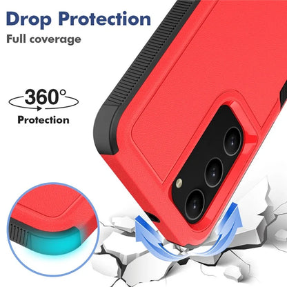 For Samsung Galaxy S23 Cell Phone Case PC+TPU Shock-absorbing Back Cover
