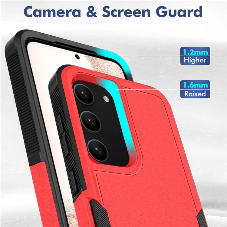 For Samsung Galaxy S23 Cell Phone Case PC+TPU Shock-absorbing Back Cover
