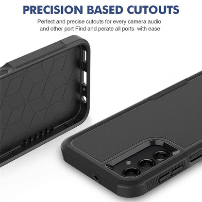 For Samsung Galaxy A24 4G (162.1 x 77.6 x 8.3mm) Cell Phone Case PC+TPU Shockproof Cover