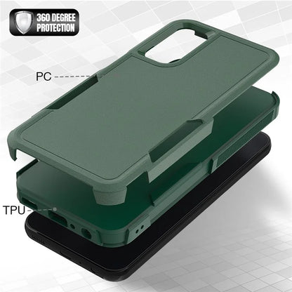 For Samsung Galaxy A24 4G (162.1 x 77.6 x 8.3mm) Cell Phone Case PC+TPU Shockproof Cover