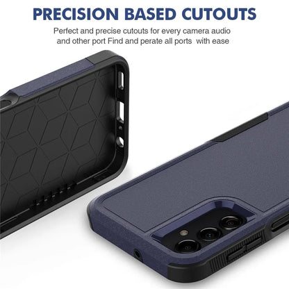 For Samsung Galaxy A24 4G (162.1 x 77.6 x 8.3mm) Cell Phone Case PC+TPU Shockproof Cover