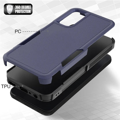 For Samsung Galaxy A24 4G (162.1 x 77.6 x 8.3mm) Cell Phone Case PC+TPU Shockproof Cover