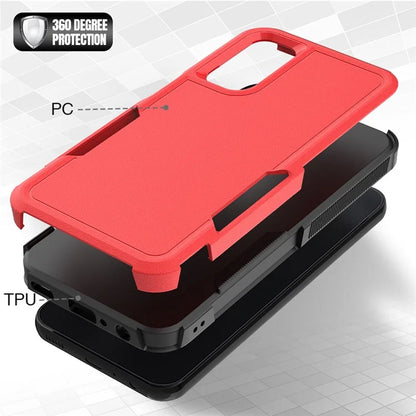 For Samsung Galaxy A24 4G (162.1 x 77.6 x 8.3mm) Cell Phone Case PC+TPU Shockproof Cover