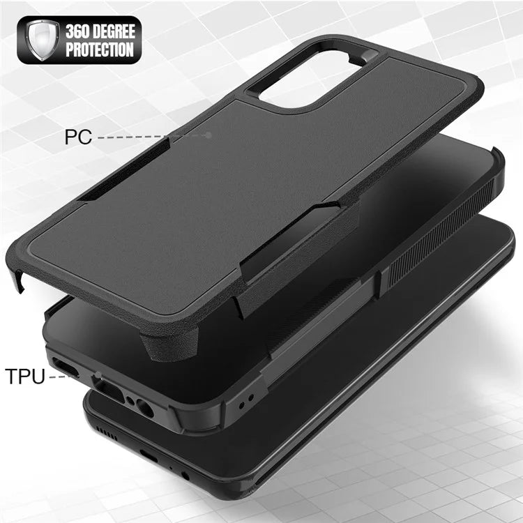 For Samsung Galaxy A14 5G / A14 4G Cover PC+TPU Shockproof Cell Phone Case