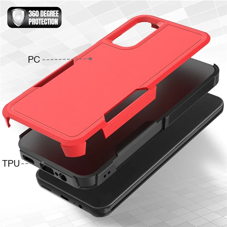 For Samsung Galaxy A14 5G / A14 4G Cover PC+TPU Shockproof Cell Phone Case