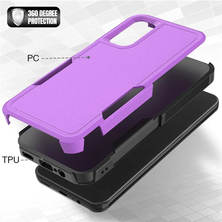 For Samsung Galaxy A14 5G / A14 4G Cover PC+TPU Shockproof Cell Phone Case