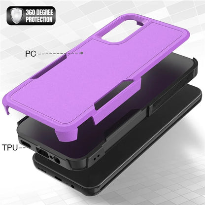 For Samsung Galaxy A14 5G / A14 4G Cover PC+TPU Shockproof Cell Phone Case