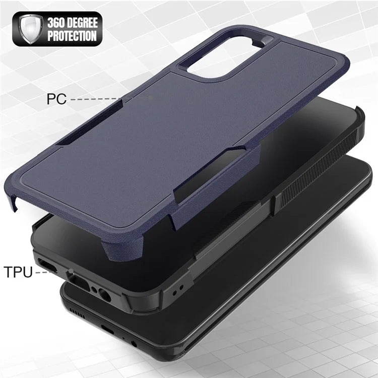 For Samsung Galaxy A14 5G / A14 4G Cover PC+TPU Shockproof Cell Phone Case
