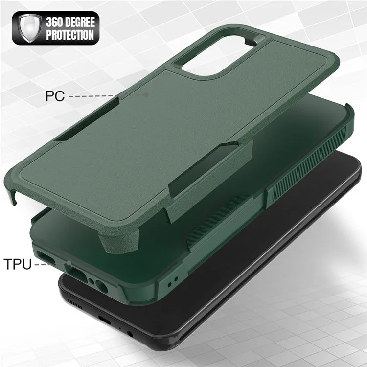 For Samsung Galaxy A14 5G / A14 4G Cover PC+TPU Shockproof Cell Phone Case