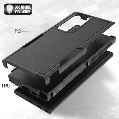 For Samsung Galaxy S23 Ultra Phone Cover PC+TPU Anti-drop Cell Phone Case