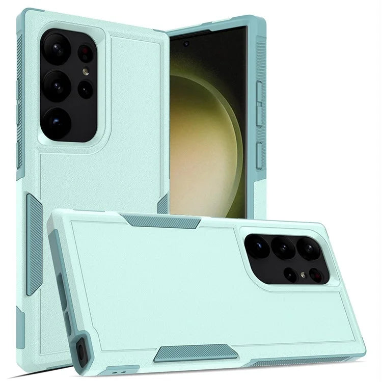 For Samsung Galaxy S23 Ultra Phone Cover PC+TPU Anti-drop Cell Phone Case