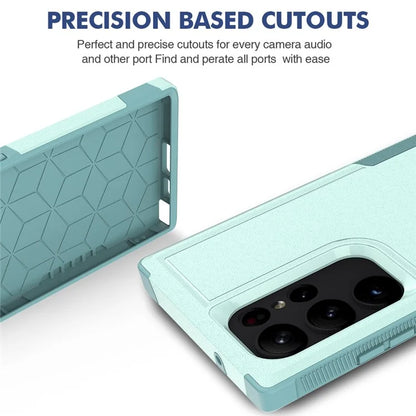 For Samsung Galaxy S23 Ultra Phone Cover PC+TPU Anti-drop Cell Phone Case