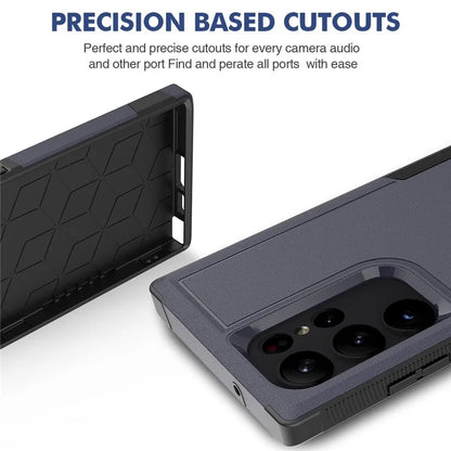 For Samsung Galaxy S23 Ultra Phone Cover PC+TPU Anti-drop Cell Phone Case