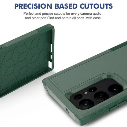 For Samsung Galaxy S23 Ultra Phone Cover PC+TPU Anti-drop Cell Phone Case