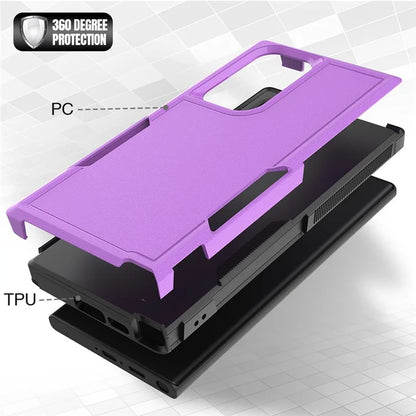For Samsung Galaxy S23 Ultra Phone Cover PC+TPU Anti-drop Cell Phone Case