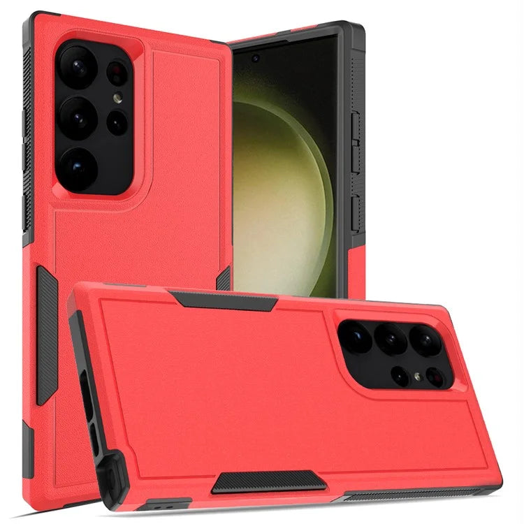 For Samsung Galaxy S23 Ultra Phone Cover PC+TPU Anti-drop Cell Phone Case