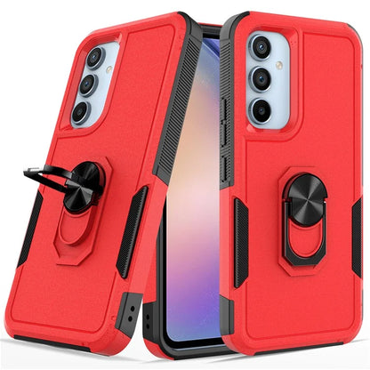 For Samsung Galaxy A54 5G Cell Phone Case PC+TPU Ring Kickstand Back Cover