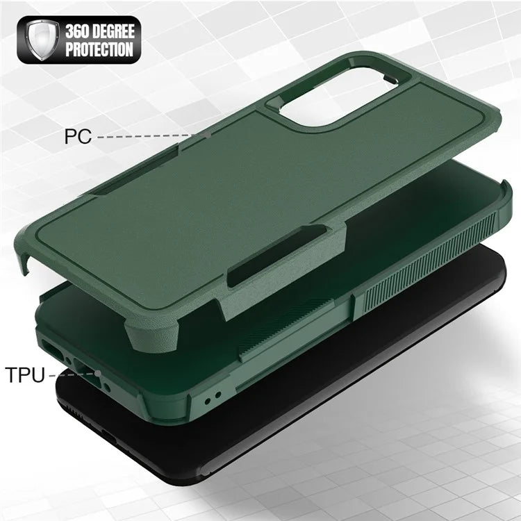 For Samsung Galaxy A34 5G Cell Phone Case PC+TPU Anti-scratch Back Cover