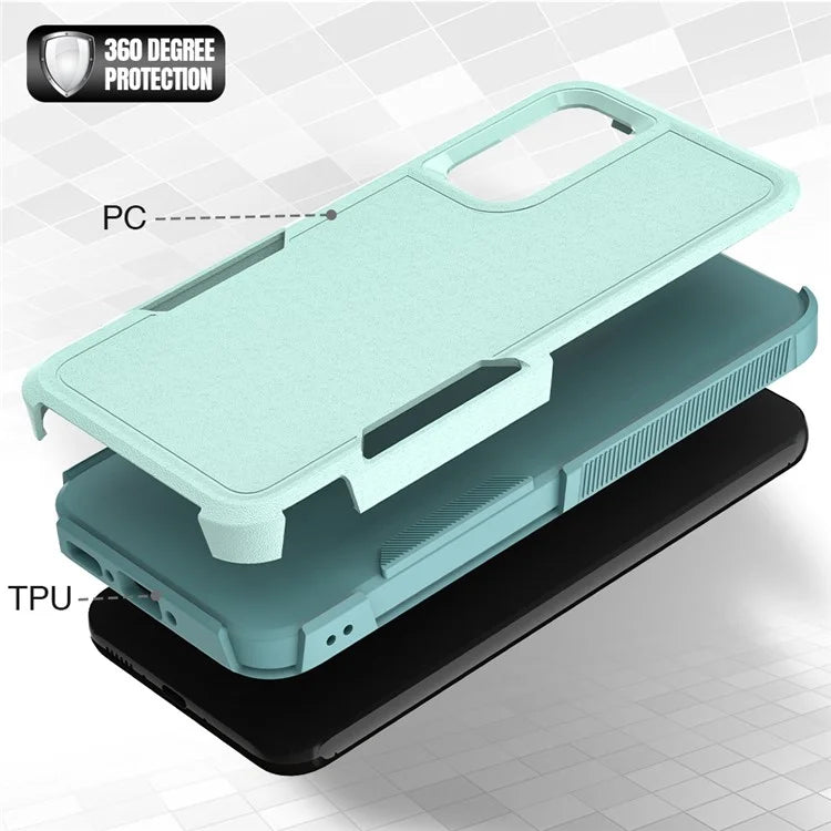 For Samsung Galaxy A34 5G Cell Phone Case PC+TPU Anti-scratch Back Cover