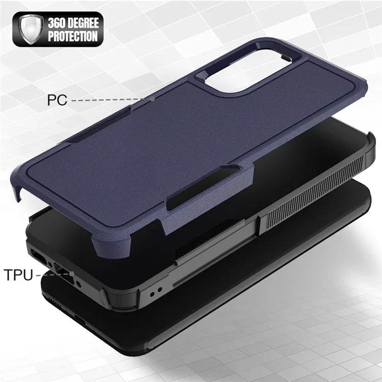 For Samsung Galaxy A34 5G Cell Phone Case PC+TPU Anti-scratch Back Cover