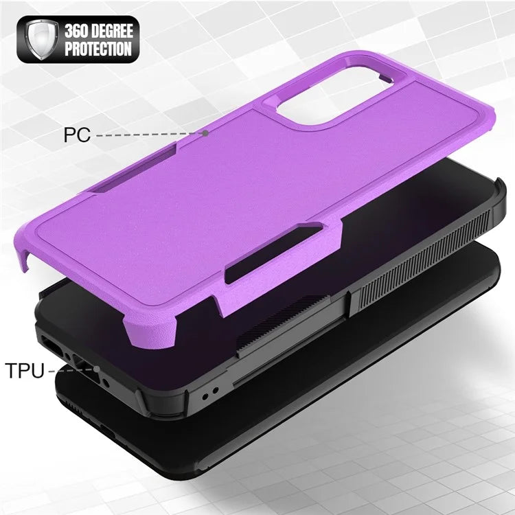 For Samsung Galaxy A34 5G Cell Phone Case PC+TPU Anti-scratch Back Cover