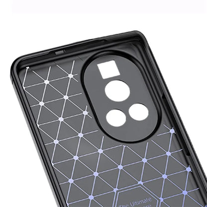 For Huawei nova 12 5G Cell Phone Case Shock Absorbing Litchi Texture TPU Cover